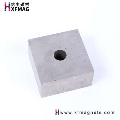 Mandrino a magnete permanente in alluminio nichel cobalto, terre rare, forte magnete AlNiCo8